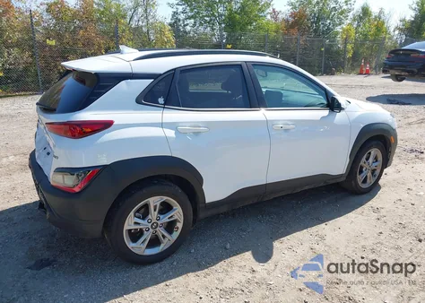 2023 Hyundai Kona Sel from USA, damaged, VIN KM8K6CAB4PU022395